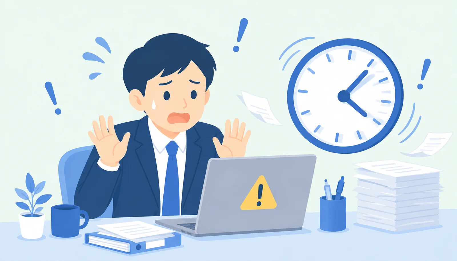 いつもバタバタ