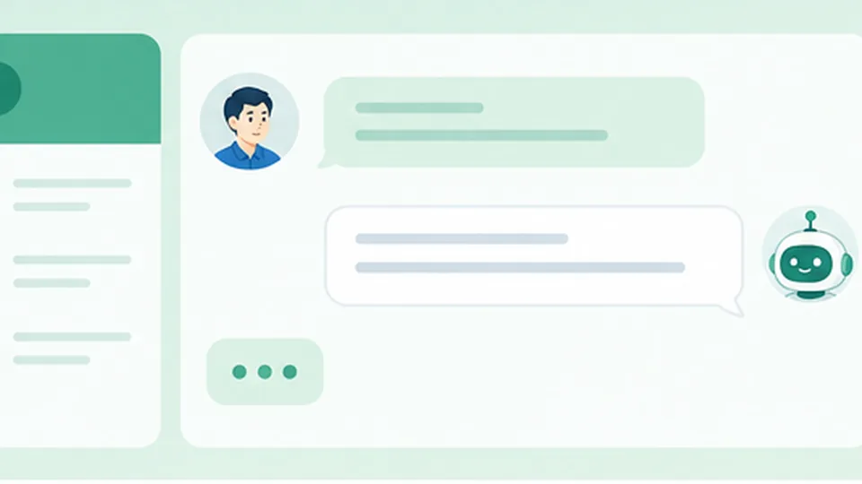 AIチャット相談のUI画面イメージ
